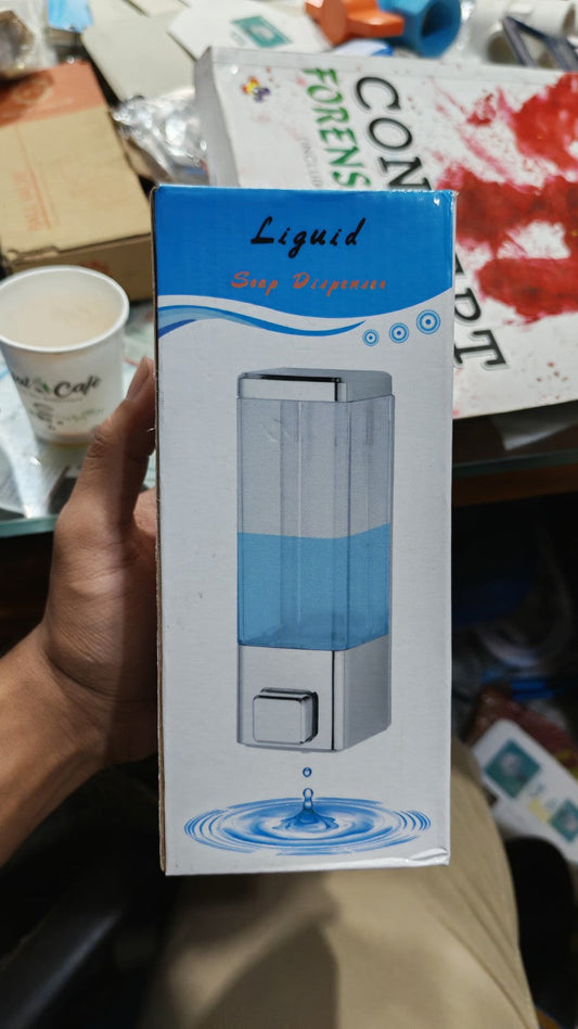 Packaging of Chinese 350ml ABS liquid soap dispenser