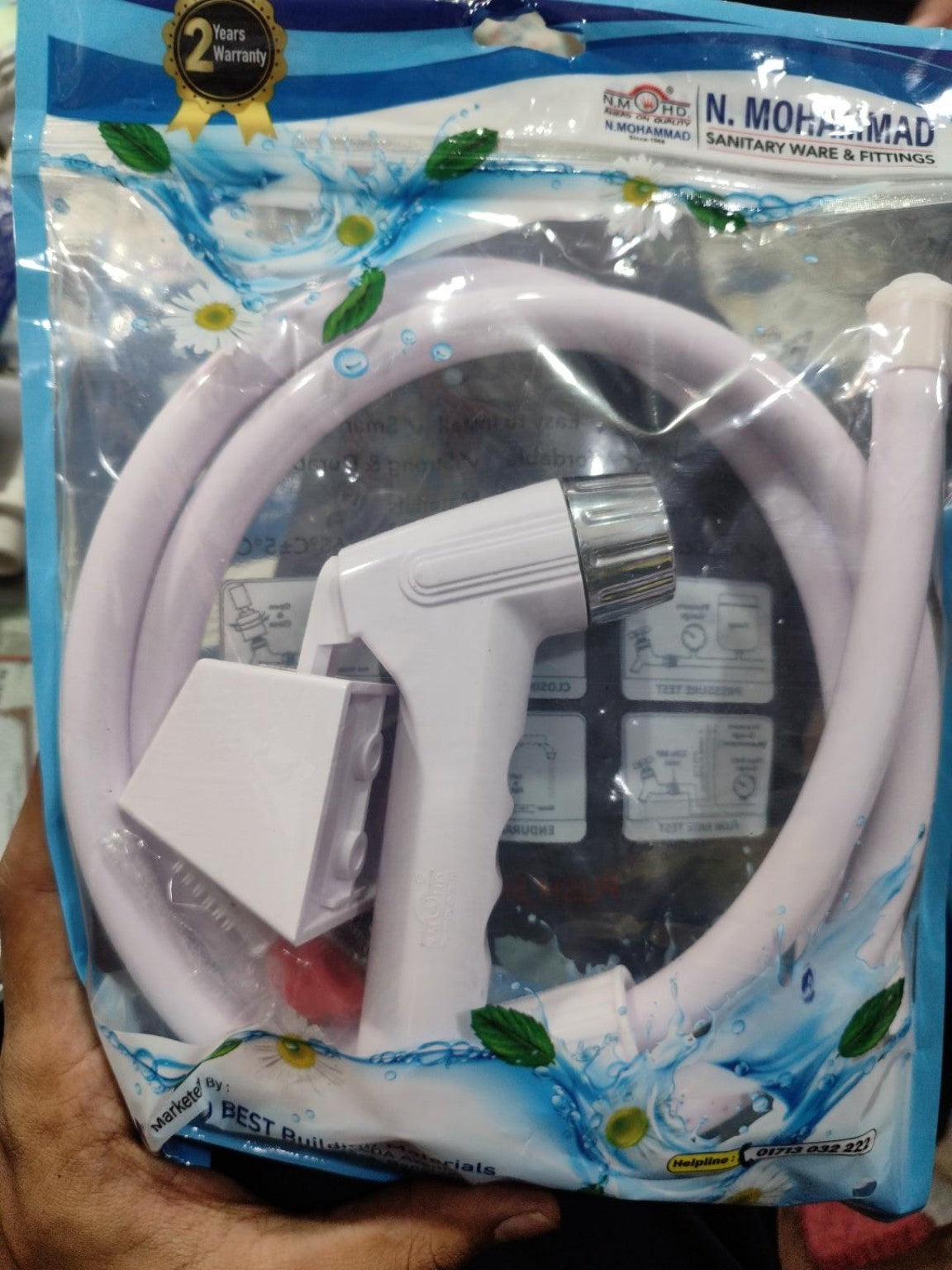 N. Mohammad Smart Push Shower packaged set