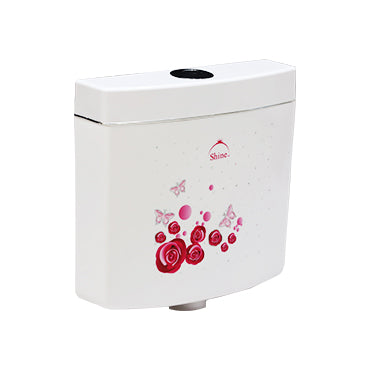 Shine Elegant Flush Tank - White