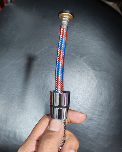 AquaFlow Super Jumbo hose brass connector close-up