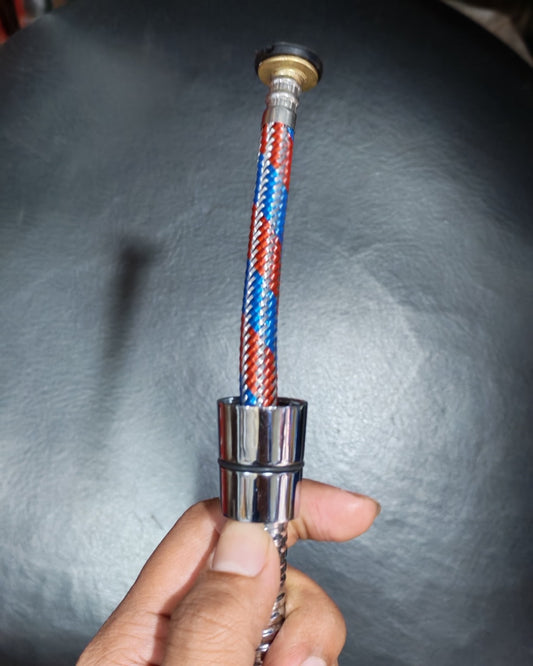 AquaFlow Super Jumbo hose brass connector close-up