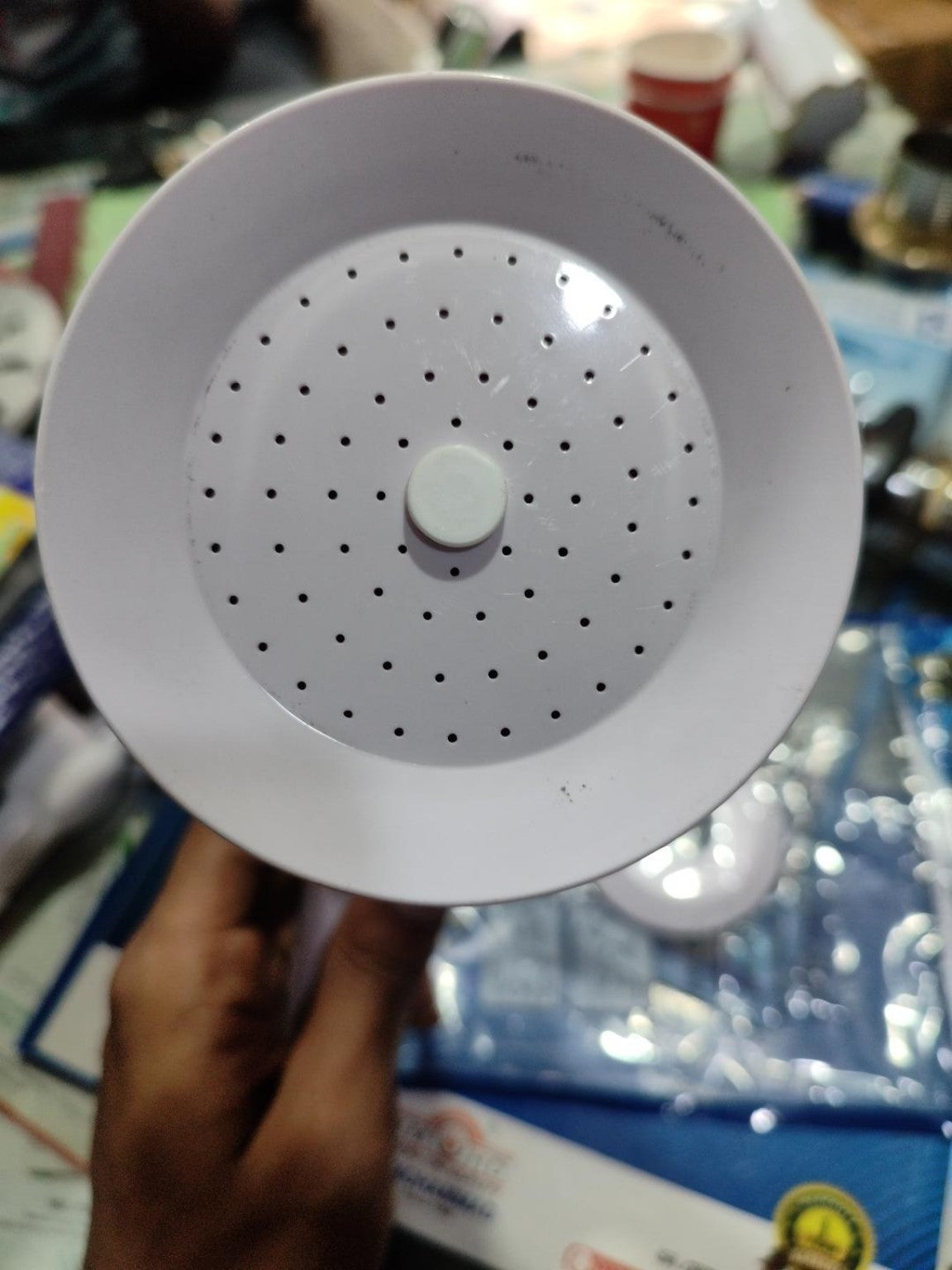 N. Mohammad King Wall Shower head close-up