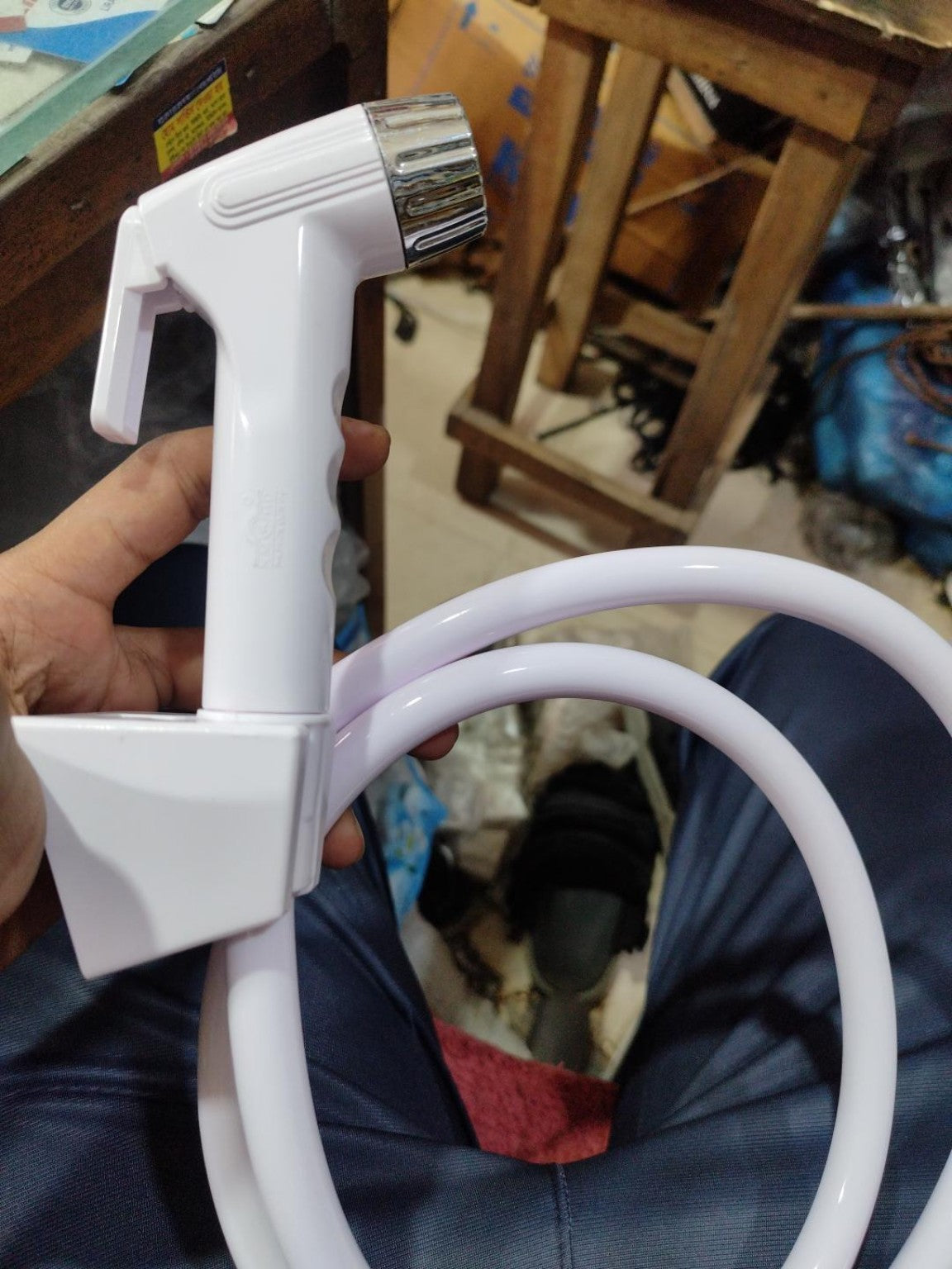 N. Mohammad Smart Push Shower with hose and holder